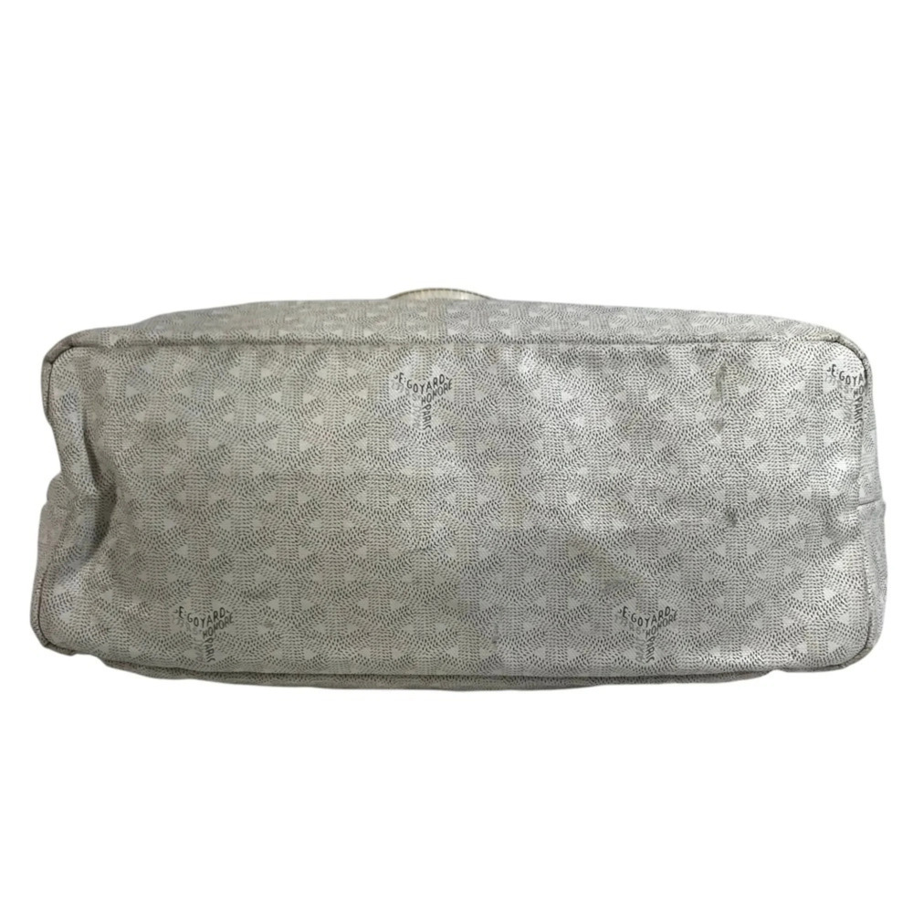 GOYARD Saint Louis PM Shoulder Bag, Tote Leather, Women's, White - Picture 5 of 16